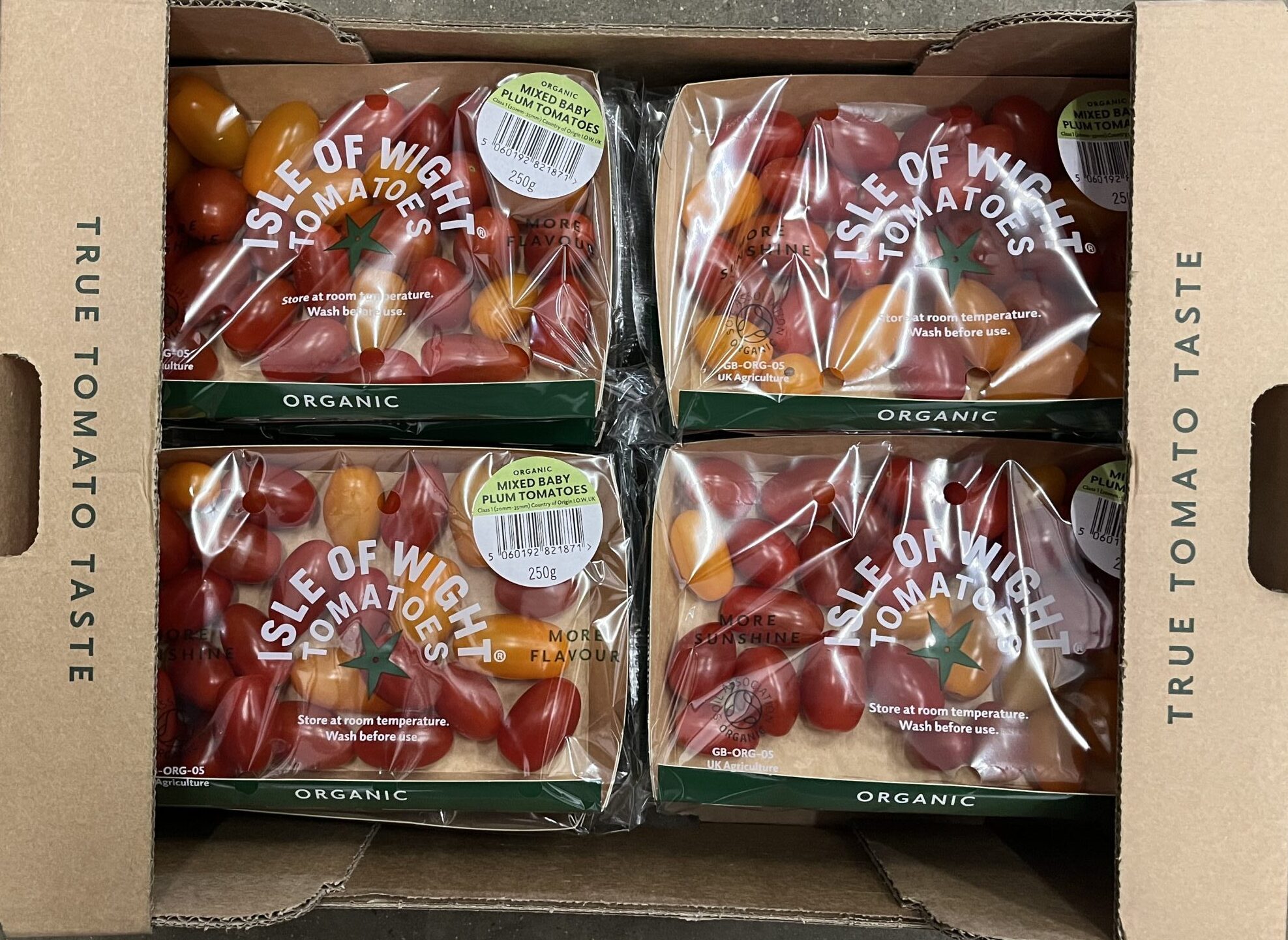 Tomatoes Mixed Plum Pre-Pack Tomato Stall - Image 2